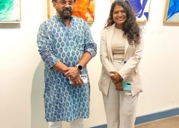 मृदुला महेंद्र ठाकूर यांच्या चित्र प्रदर्शनाला जनतेचा उत्तम प्रतिसाद