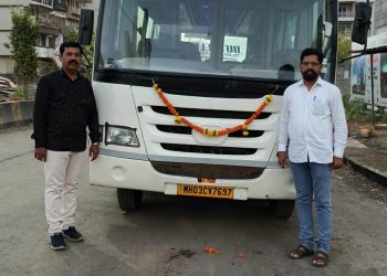 जेएनपीटीच्या वर्धापन दिनी द्रोणागिरी नोड मध्ये जनरल शिफ्ट तसेच तिन्ही शिफ्ट मध्ये जे एन पी टी प्रशासनाची बससेवा सुरू ; कामगार एकजूटीचा झाला विजय