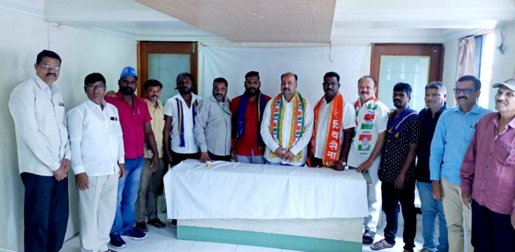 आगामी फलटण नगरपालिका निवडणुकीच्या पार्श्वभूमीवर राष्ट्रीय काँग्रेस पक्ष व समविचारी मित्रपक्ष यांची बैठक संपन्न