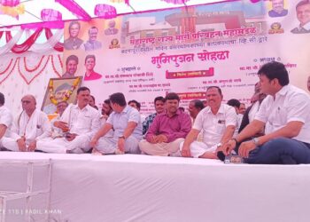 बदनापूर बस स्थानक बांधकामाचा भूमिपूजन सोहळा संपन्न