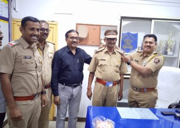 सहाय्यक पोलिस उपनिरीक्षक ठाकूर यांची पदोन्नती!