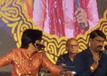 रामदेव बाबा सत्संग परिवार शेवगाव यांच्याकडून लक्ष्मीनारायण मंगल कार्यालय मध्ये श्रीमान.सुशीलजी बजाज महाराज यांचे जम्मा जागरण चे भव्य आयोजन