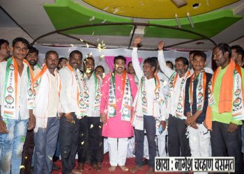 हयातनगर व वसमत शहरातील शेकडो कार्यकर्त्यांनी राष्ट्रवादी काँग्रेस अजीत पवार पक्षात केला प्रवेश