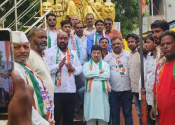 बदनापूर येथे महाविकास आघाडी तर्फे महायुती सरकारचा निषेध!