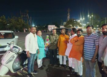 जितु भाऊ टेंभुर्णीकर यांचा सातारा जिल्हा दौरा, अमीर शेख यांनी केले स्वागत