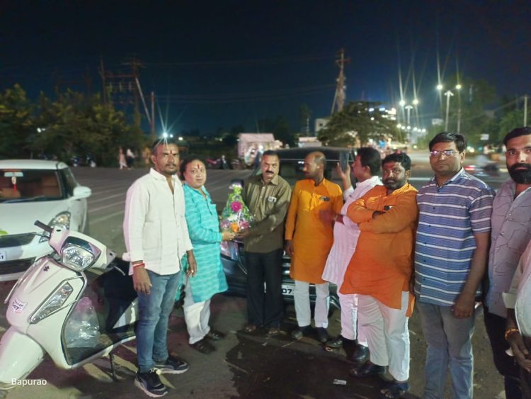 जितु भाऊ टेंभुर्णीकर यांचा सातारा जिल्हा दौरा, अमीर शेख यांनी केले स्वागत