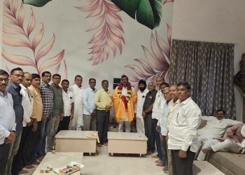 आमदार तानाजीराव मुटकुळे यांचा सत्कार