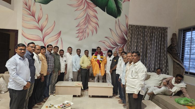 आमदार तानाजीराव मुटकुळे यांचा सत्कार